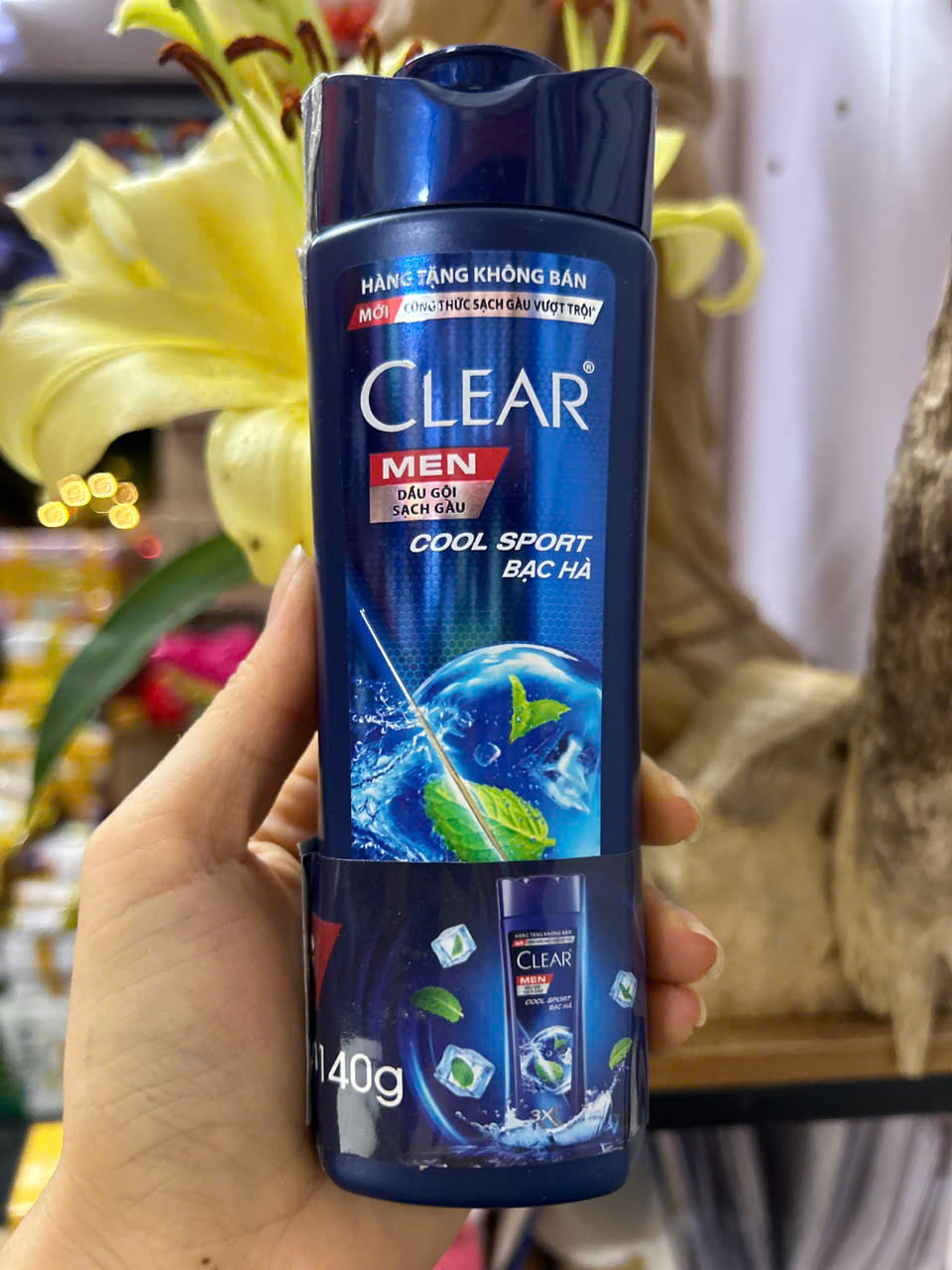 Dầu gội CLEAR 140gr - Hàng KM