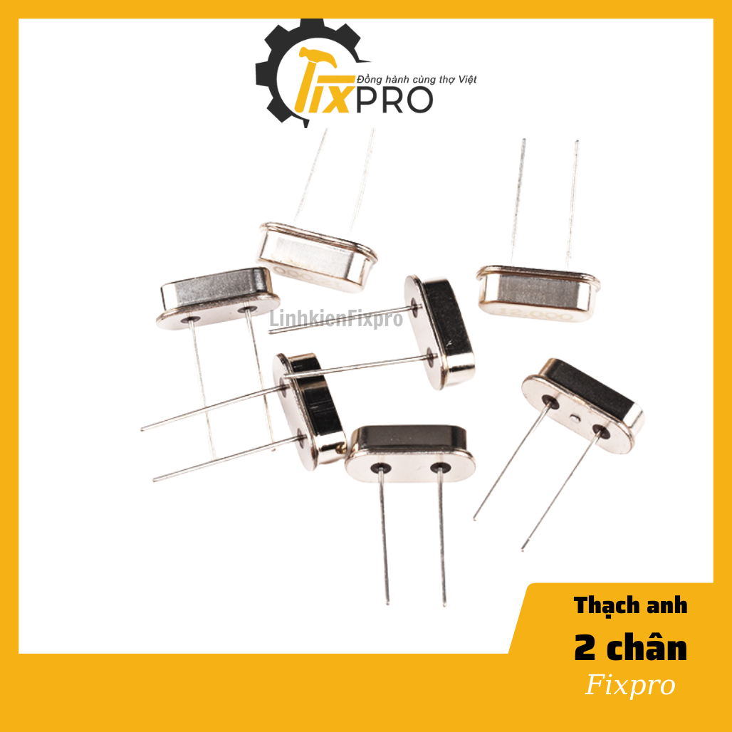 Thạch anh 2 chân cắm 3 chân cắm các loại chất lượng tốt - Fixpro