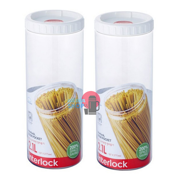 Bộ 2 hộp bảo quản Lock&Lock Interlock dung tích 2,1L