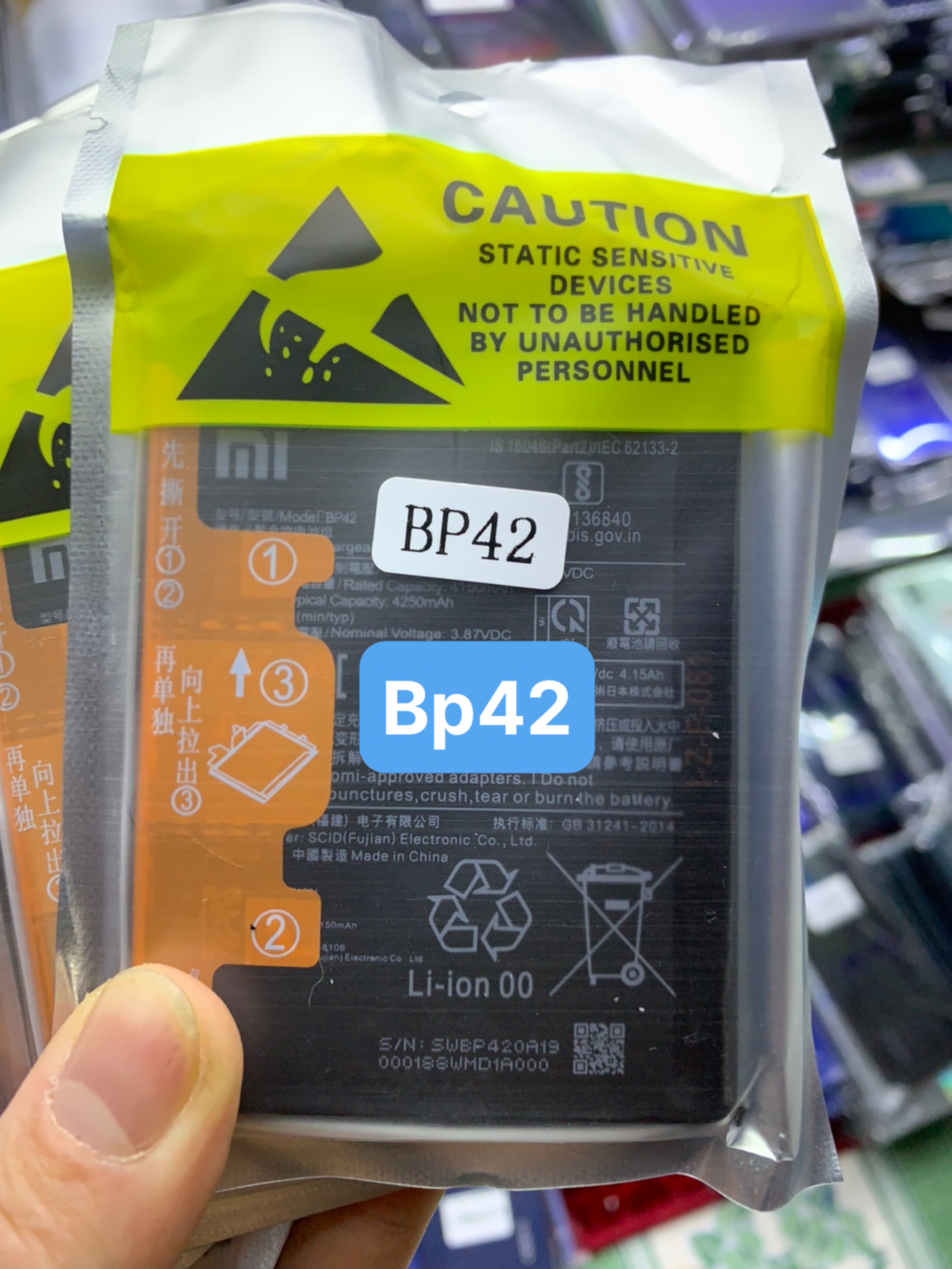 Pin zin XIAOMI MI 11 LITE / BP42 / 4150mAh