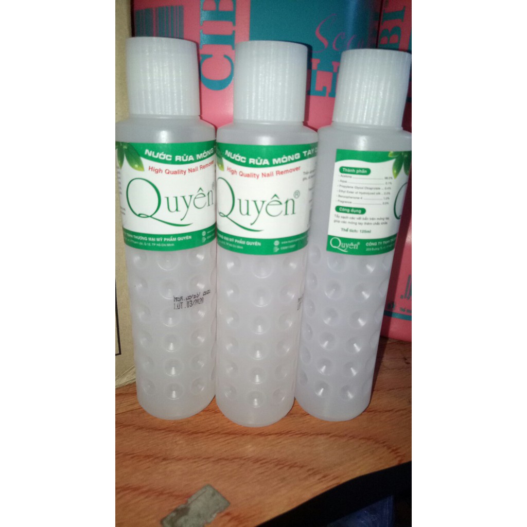 NƯỚC RỬA MÓNG TAY ACETON - 125ML