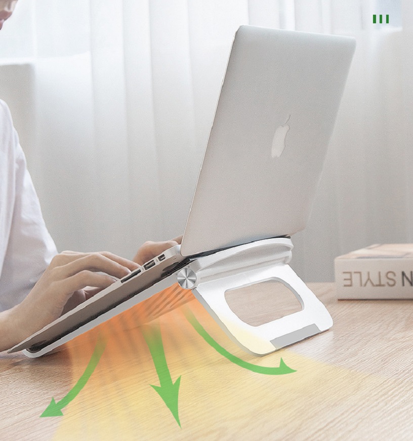 Giá đỡ máy tính xách tay 24.5cm gấp gọn