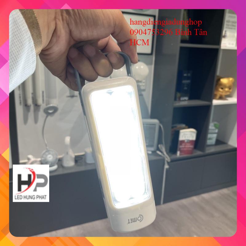 Đèn pin sạc led COMET CRT456 6W, (Bảo Hành 6 Tháng, 1 Đổi 1.)