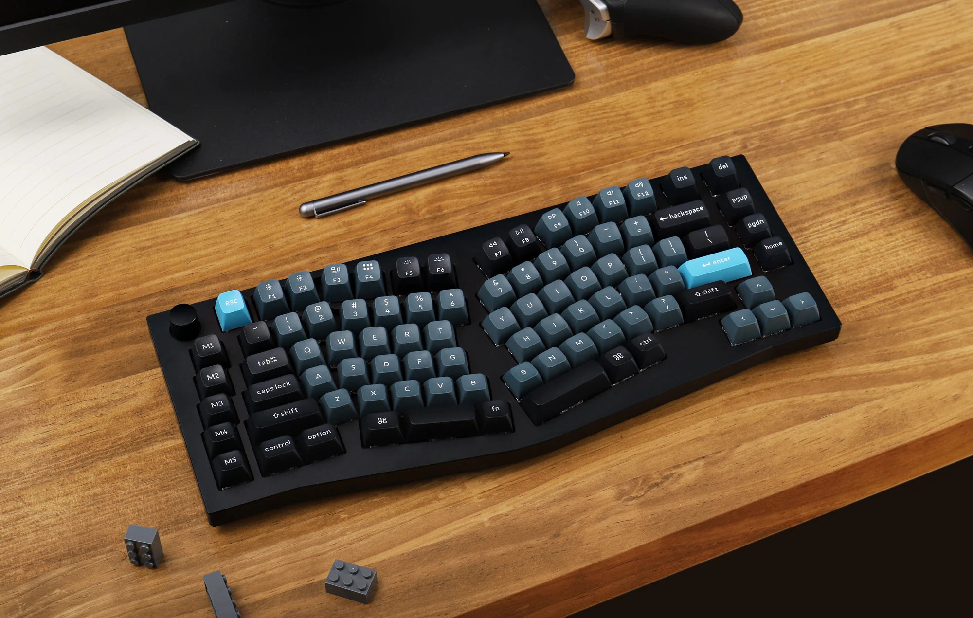 Bàn phím cơ custom keychron Q10 Pro Knob (ALICE LAYOUT) (Gasket Mount / RGB / Hotswap )
