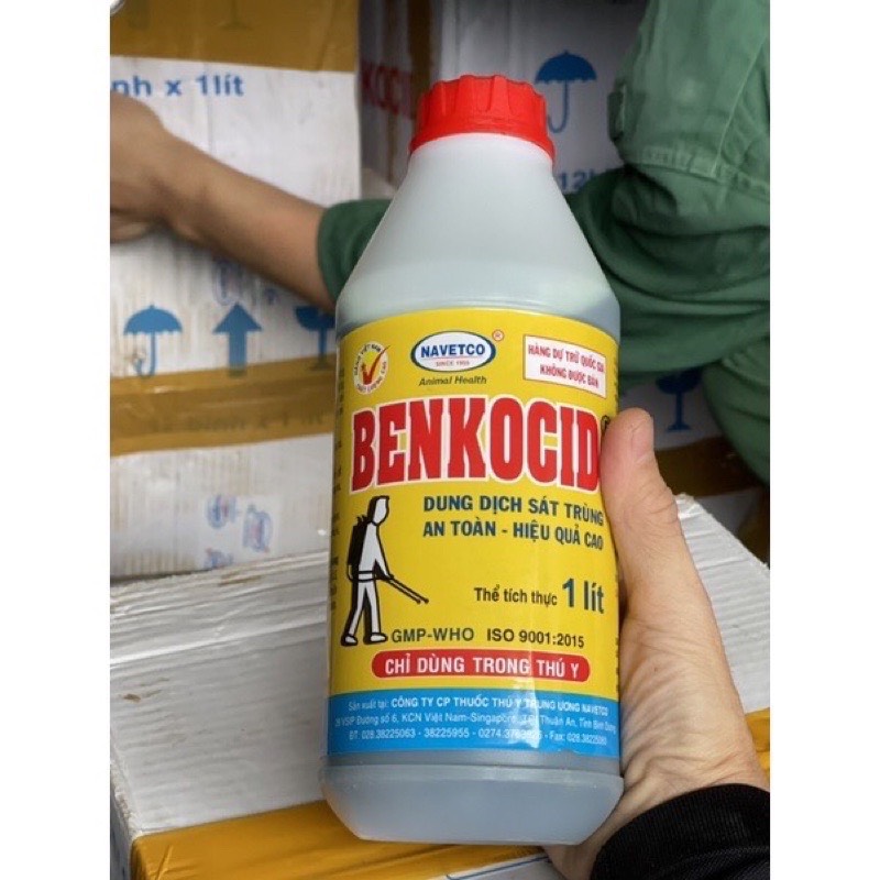 Thuốc Sát Trùng - Chuồng Trại BENKOCID 1 Lít