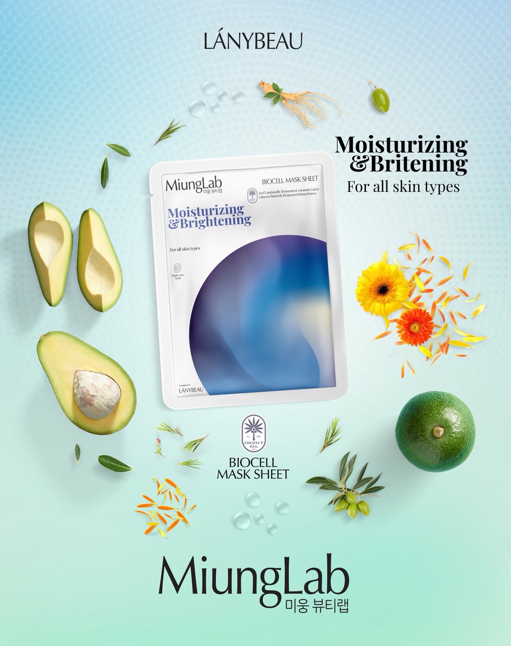 [HCM]Mặt Nạ MIUNG LAB Phiên Bản Mới (1 miếng)