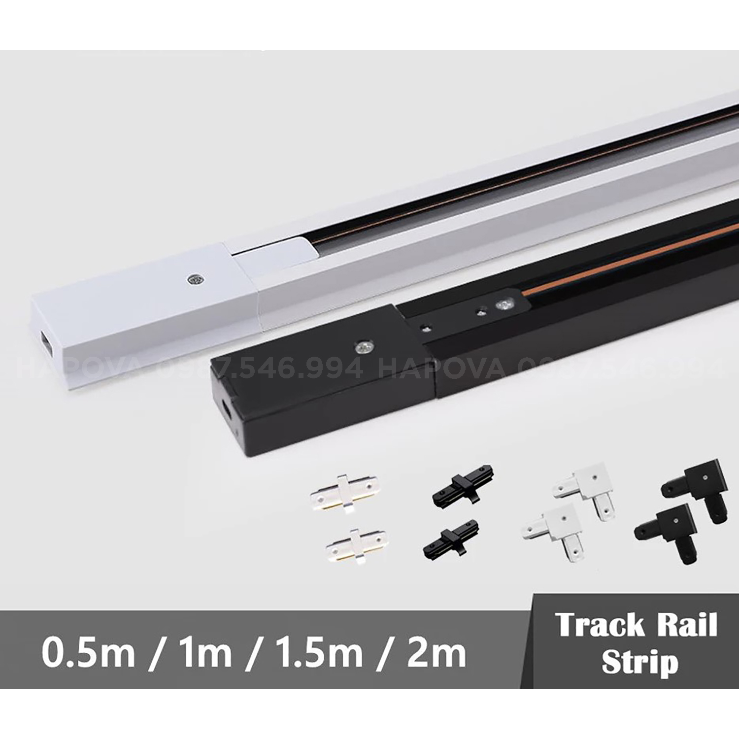 Thanh ray đèn rọi HAPOVA LYXIS DR 09