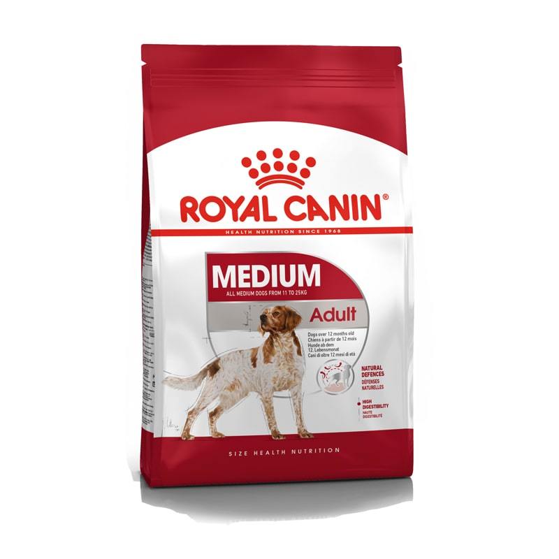 Thức Ăn Cho Chó Trưởng Thành Trọng Lượng 11-25Kg Royal Canin Medium Adult 4Kg