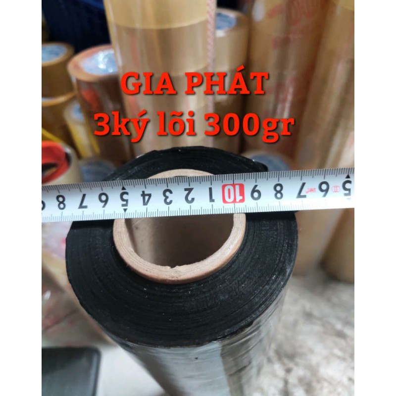 [HCM][GIÁ SỈ] Màng quấn pe đen 50cm 3ký lõi 300gr