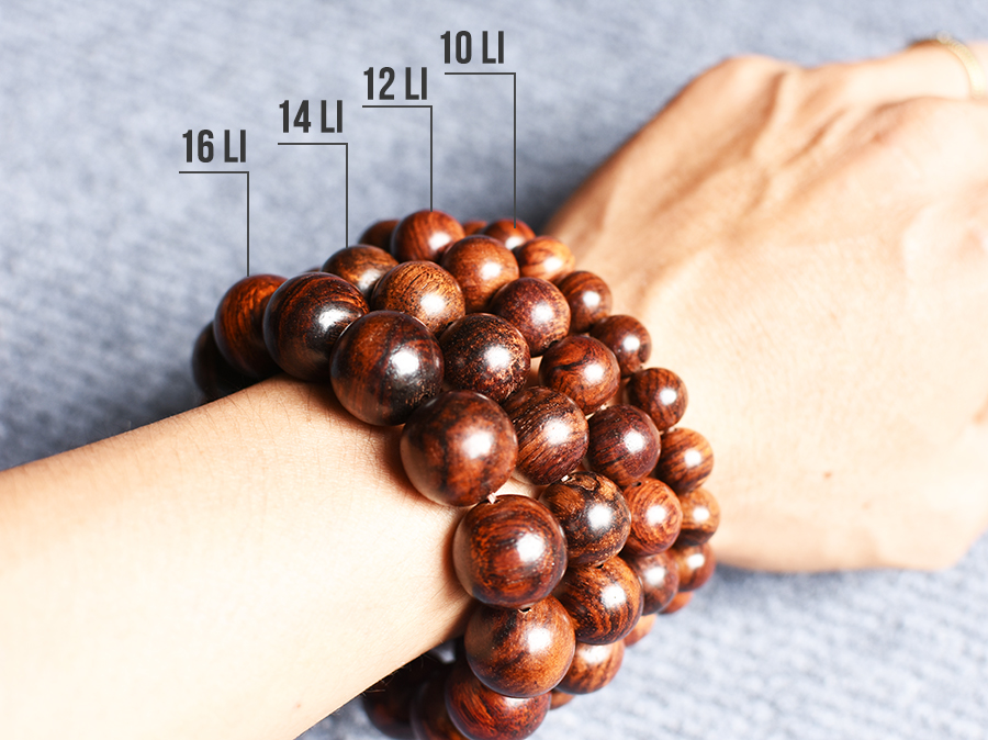 Vòng gỗ sưa đủ size đẳng cấp bảo hành 2 năm