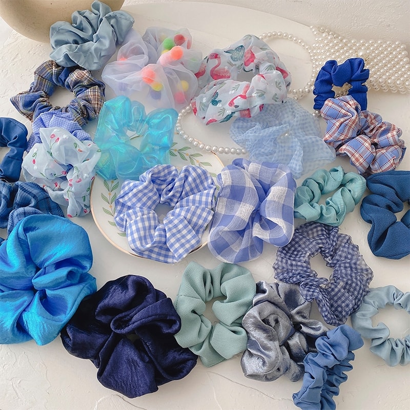 Cột tóc Scrunchies dễ thương nhiều mẫu 😍