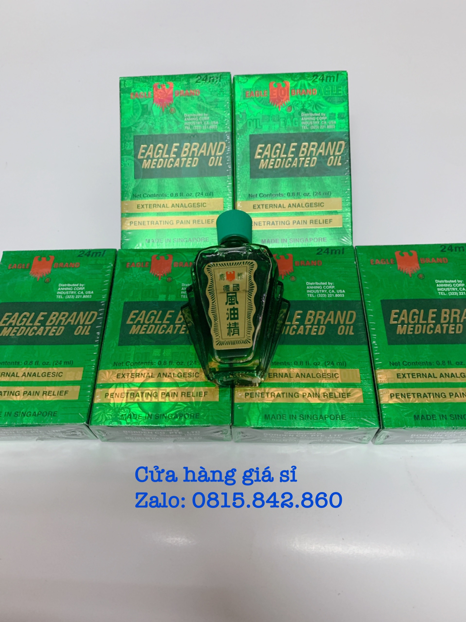 [HCM][HÀNG CAO CẤP] Dầu Gió Xanh Mỹ Nhập Khẩu (2 Nắp)