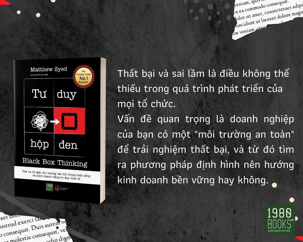 Sách - Tư Duy Hộp Đen - 1980Books