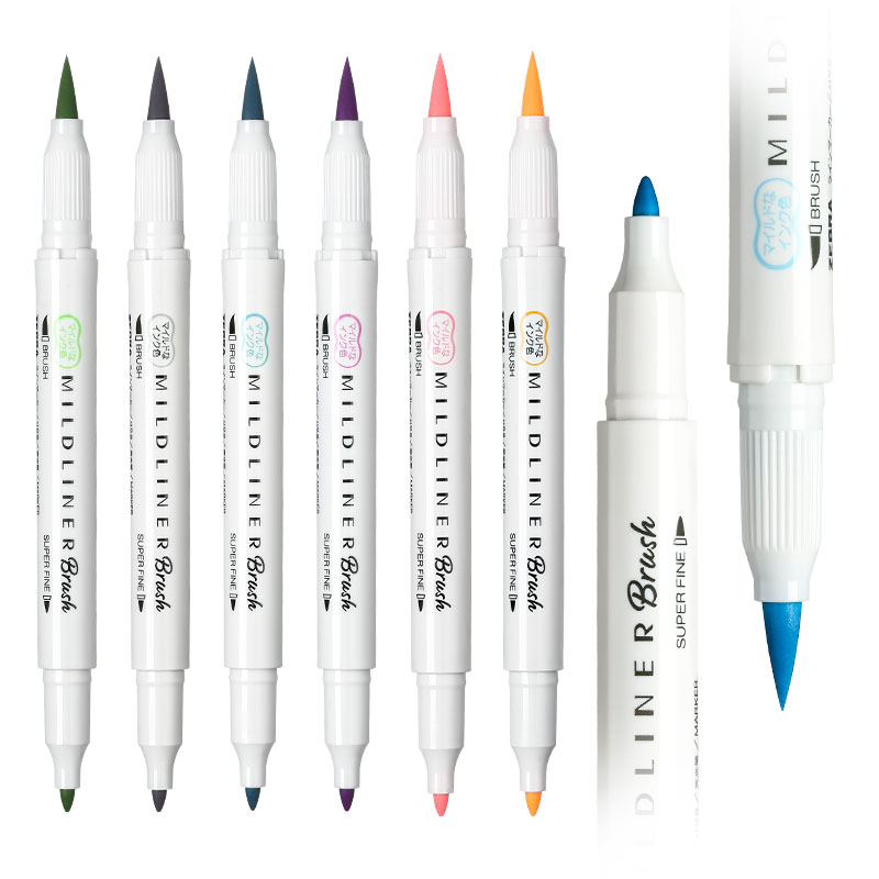 Bút 2 đầu Zebra mildliner Brush