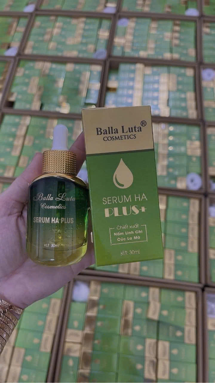 Serum HA Plus Balla Luta chiếc xuất nấm linh chi chính hãng