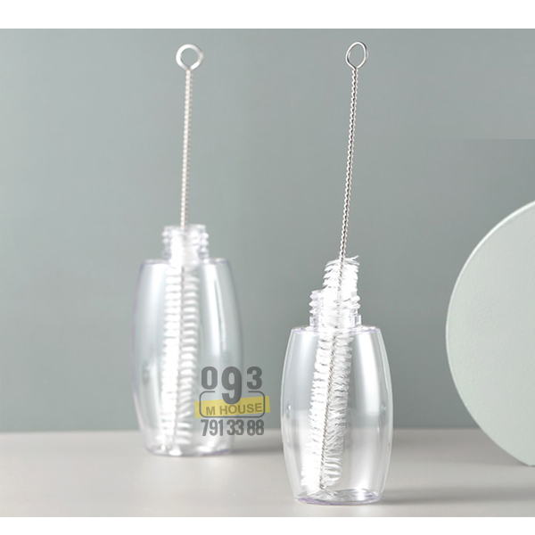 Combo 4 Cọ Rửa Ống Hút Cọ Chà Rửa chai lọ miệng nhỏ Cọ Rửa Bình Trà Bình Nước