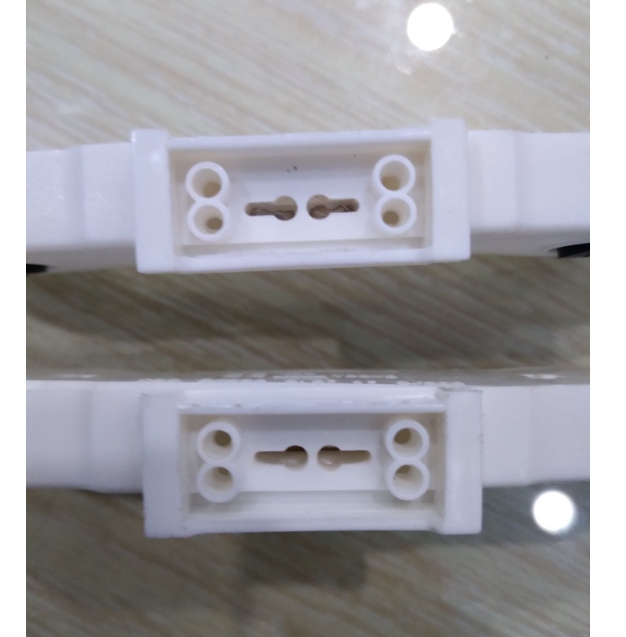 Đầu Đèn thay máng đèn, đầu đèn đơn, đầu đèn đôi, 1 CẶP (2 ĐẦU).