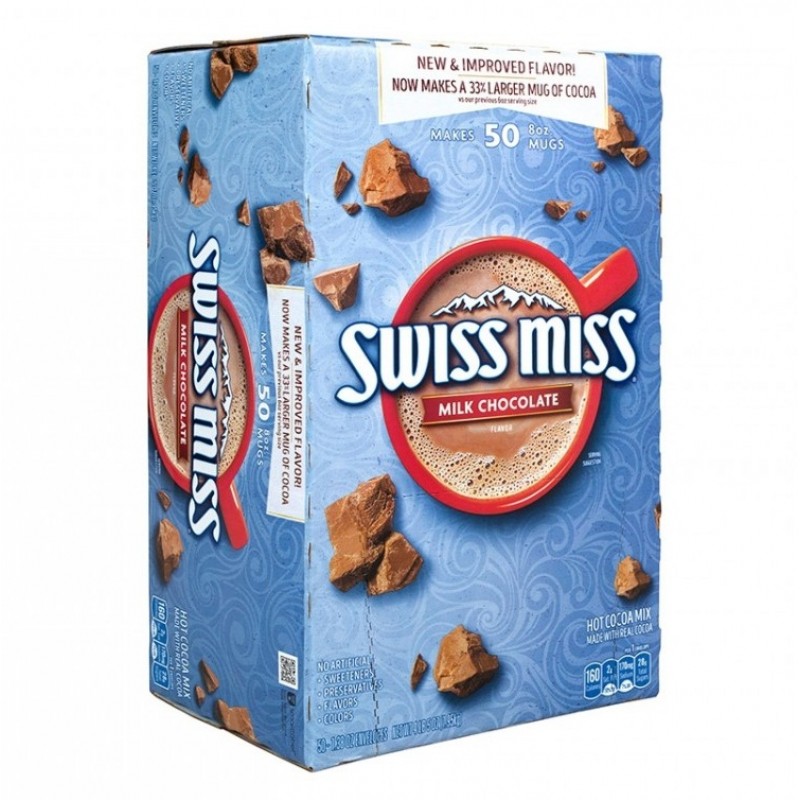 Bột cacao swiss miss - 50 gói - 1,95kg