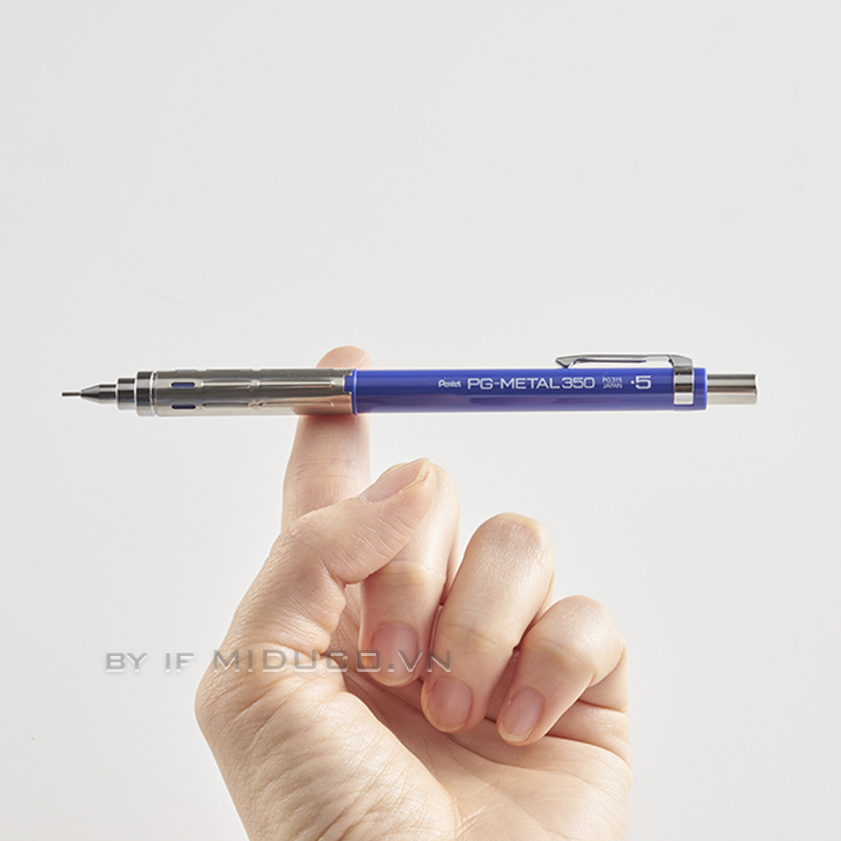 (Model 2021) Bút chì bấm PENTEL PG-METAL 350 0.5mm