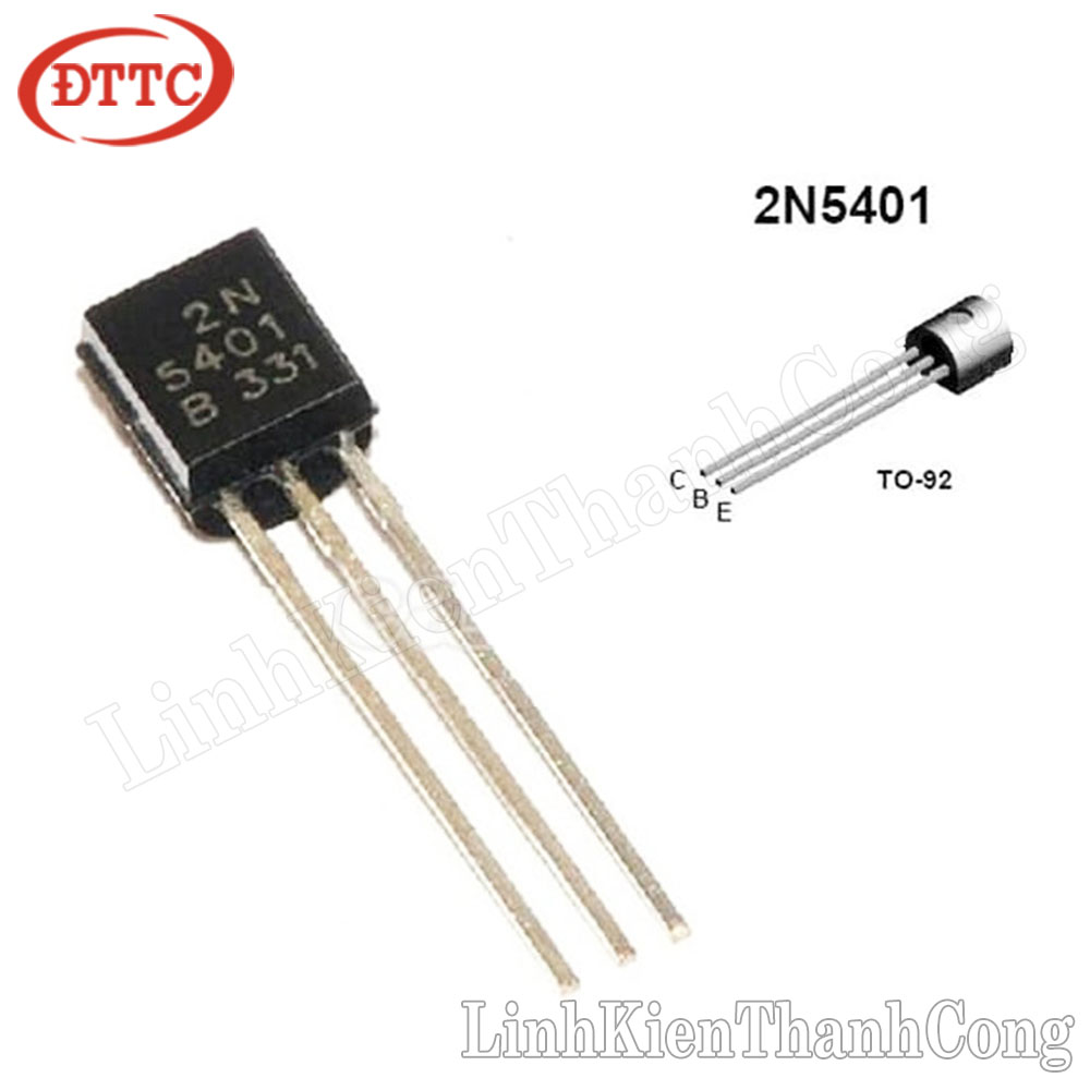 Bộ 2 Chiếc 2N5401 TRANSISTOR PNP 600mA 150V TO92