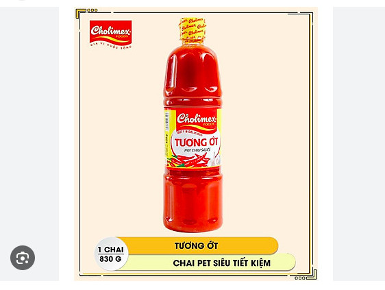 Tương Ớt Cholimex ( chai 830gr )