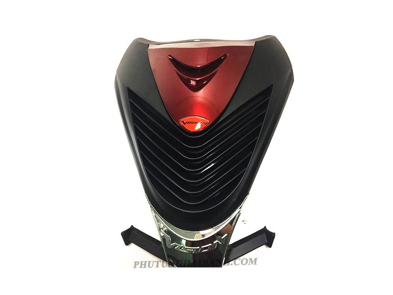 Mặt nạ xe Vision 2015 - 2020 Đen Đỏ tươi