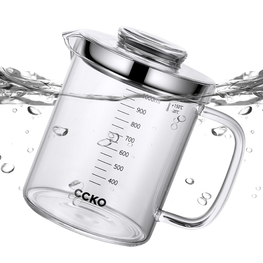 Ca lọc dầu mỡ bằng thủy tinh CCKO CK9963 cao cấp