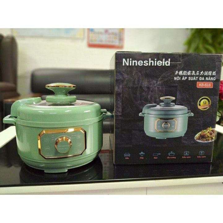 Nồi Áp Suất Đa Năng Nineshield 3 lít