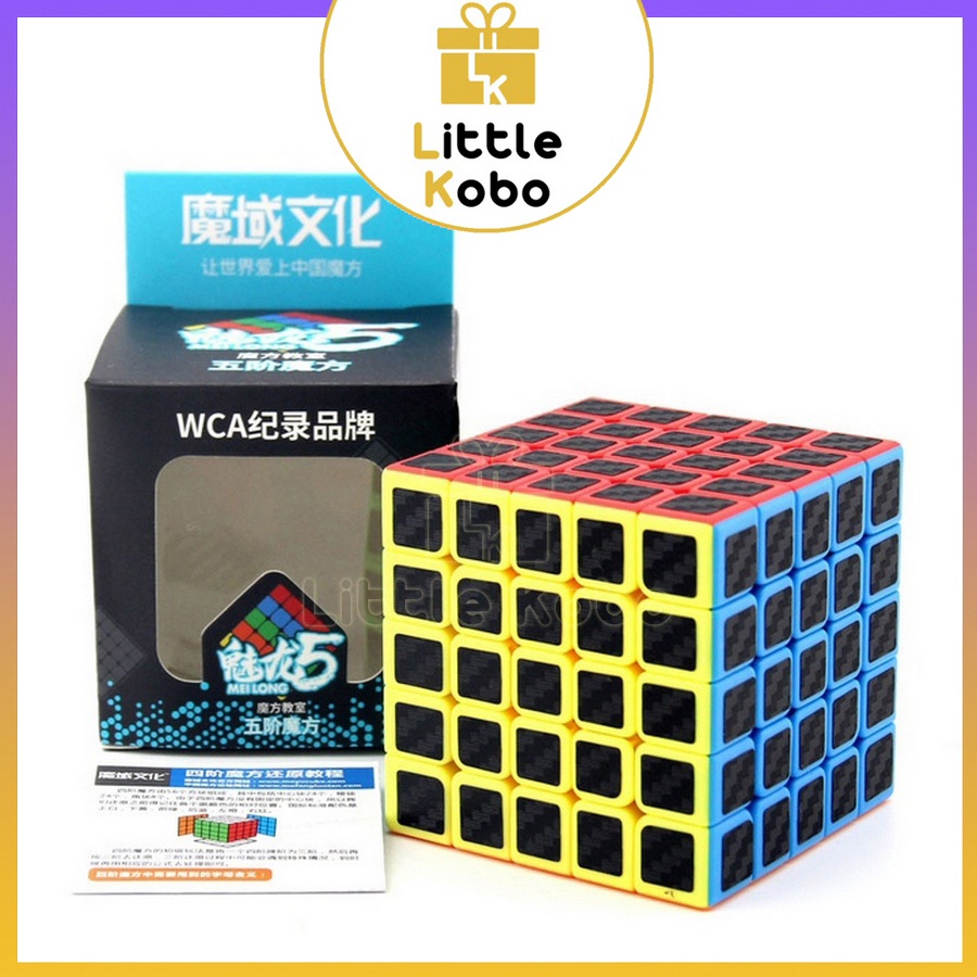 Bộ Sưu Tập Rubik Carbon MoYu MeiLong 2x2 3x3 4x4 5x5 Pyraminx Megaminx Skewb Rubic Đồ Chơi Trí Tuệ Trẻ Em Tư Duy