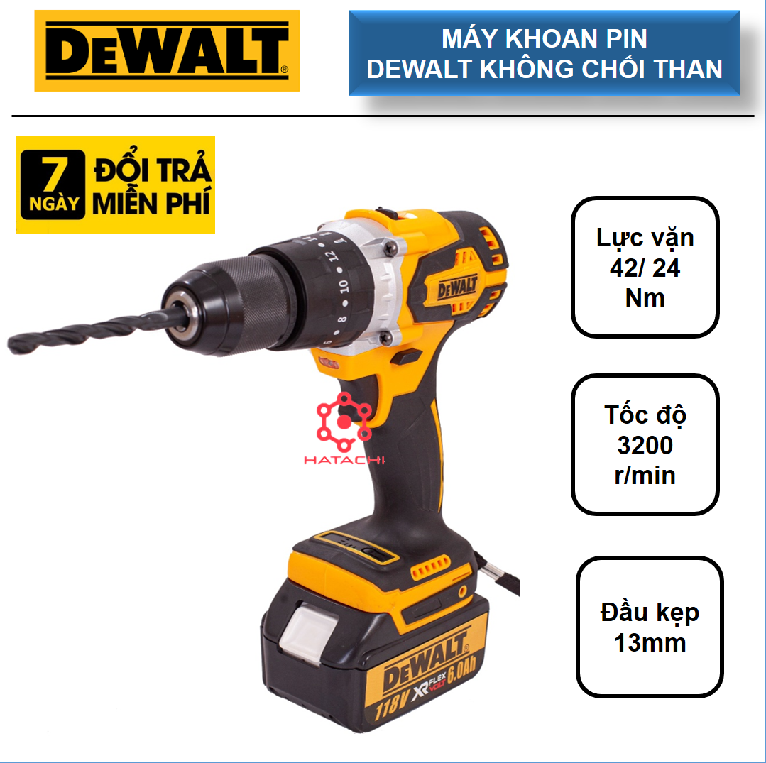 Máy khoan pin | Máy khoan pin 3 chức năng có búa | Máy khoan không chổi than