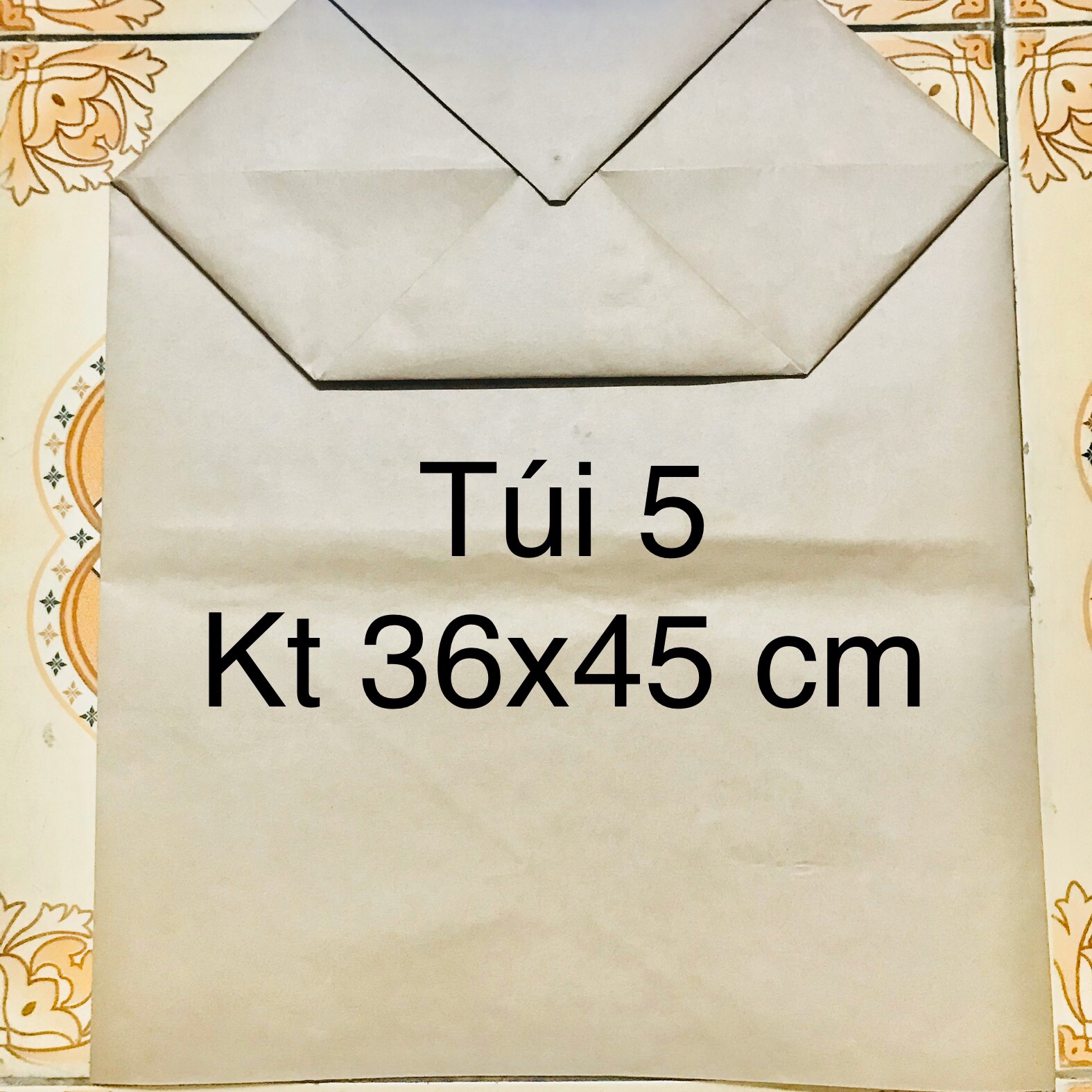 Combo 100 túi xi măng đựng hàng (TÚI 5) kt 36x45cm