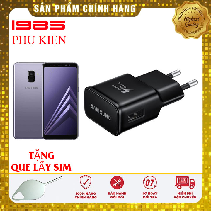 Cóc sạc nhanh samsung a8 a8 plus 2018 chính hãng