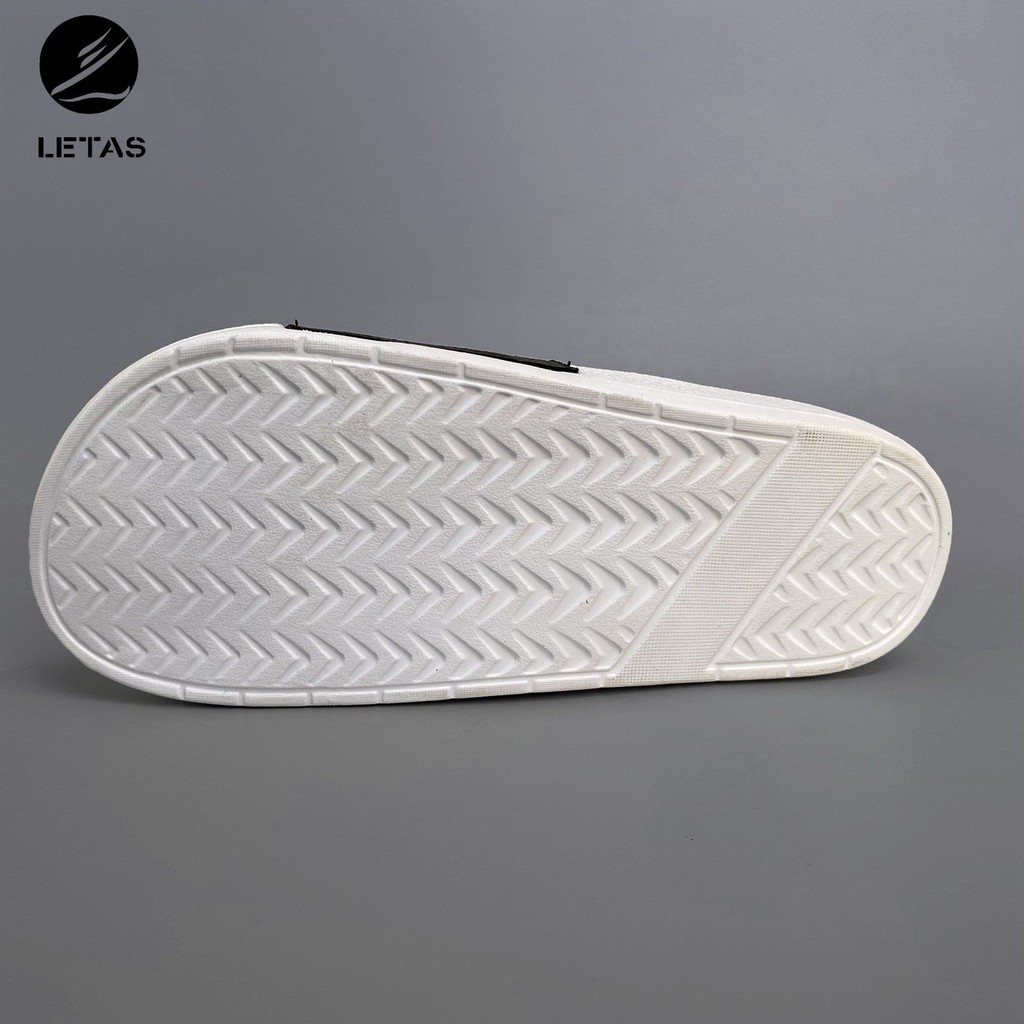 Dép Unisex Letas LAD09 Đen Trắng
