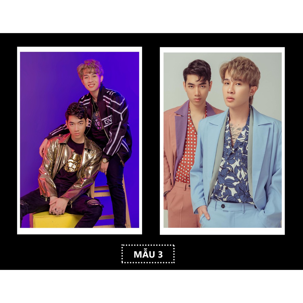 SET 2 POSTER A5 JACK K-ICM ( ảnh full hd chất lượng cao)