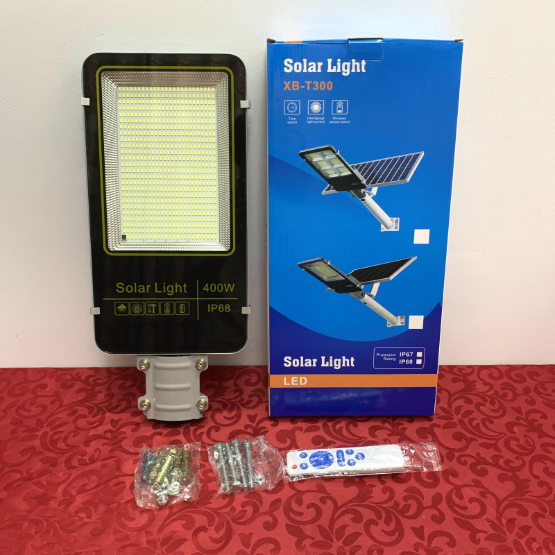 [ Siêu Sáng ] Đèn cao áp năng lượng mặt trời, đèn bàn chải năng lượng 400w ngoài trời chống nước ip68 sáng 12-15h liên tục