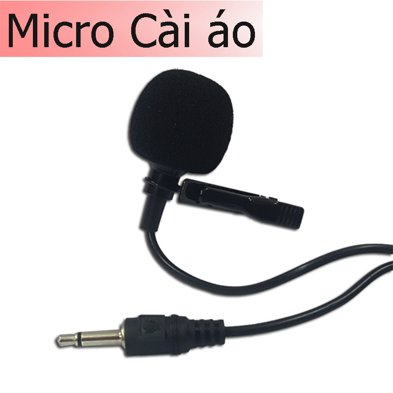 Micro thu âm cài áo-JL