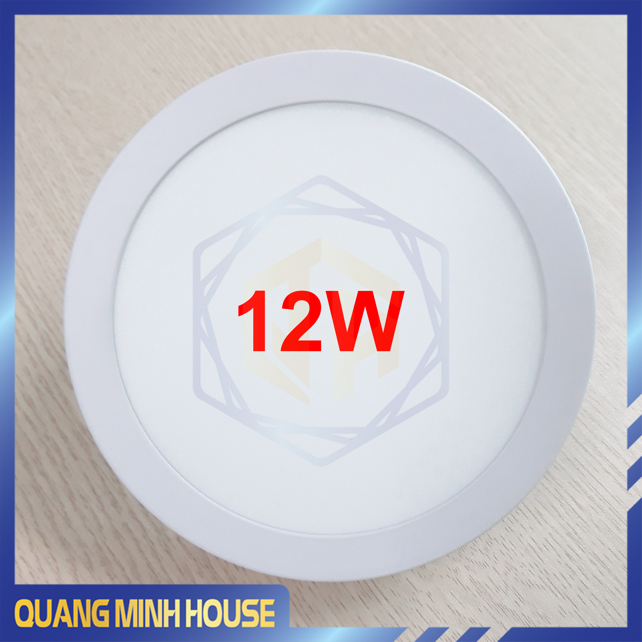 Đèn LED ốp trần tròn 12w ánh sáng trắng