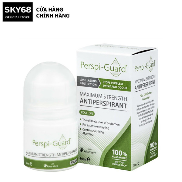 Lăn khử mùi hôi nách, ngăn mồ hôi hiệu quả tối đa Perspi-Guard Maximum Strength Antiperspirant Roll On 30ml nhập khẩu