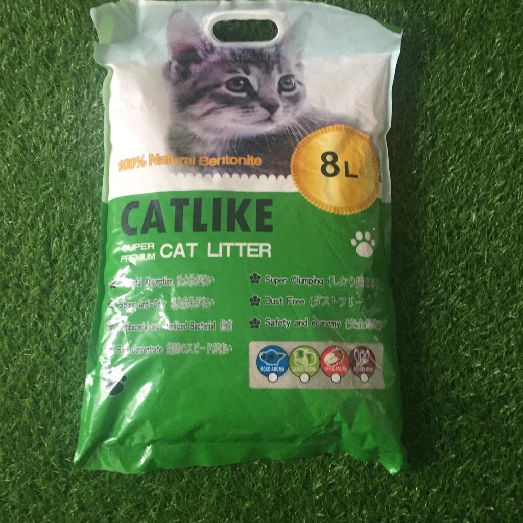Cát vệ sinh chó mèo(cát Like 8L)