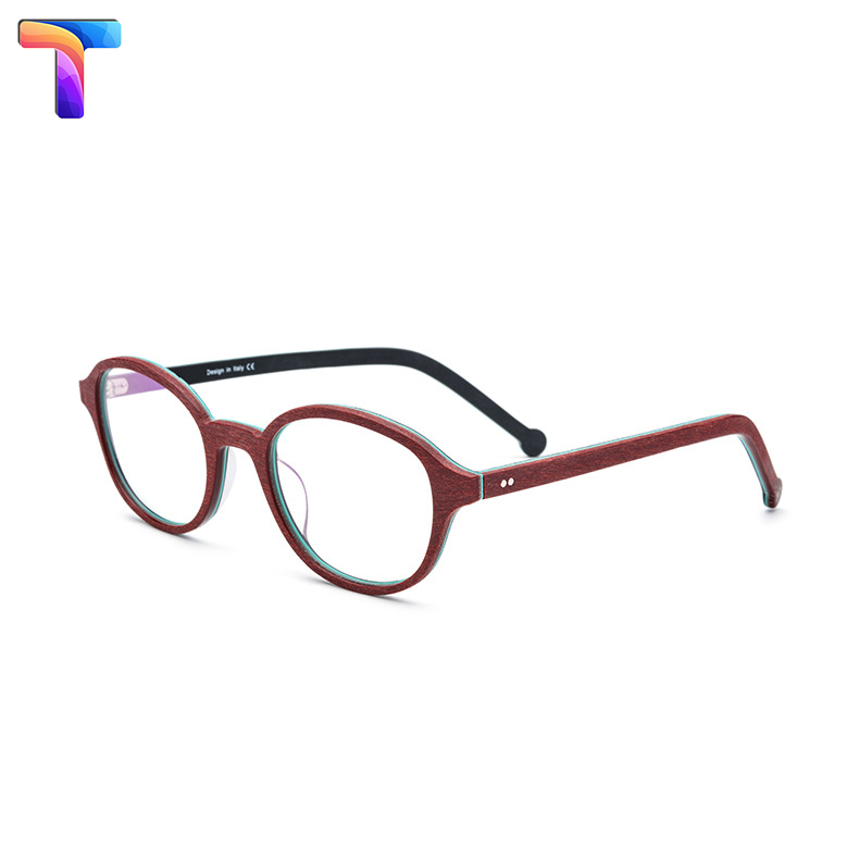 [ Sale xả lỗ ]Kính vân gỗ Acetate 19102