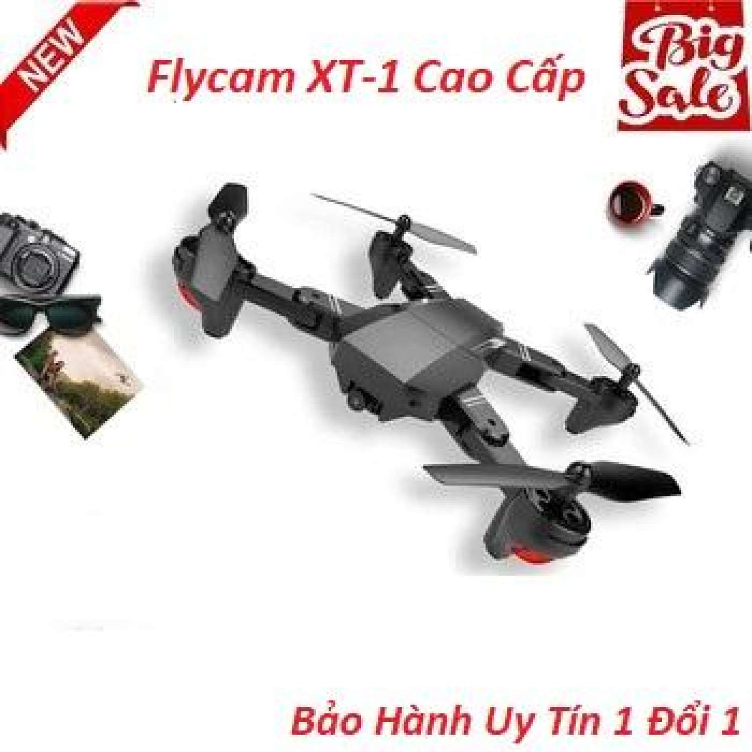 The gioi di dong, Flycam Mini Giá Rẻ , Máy Bay Điều Khiển Từ Xa XT