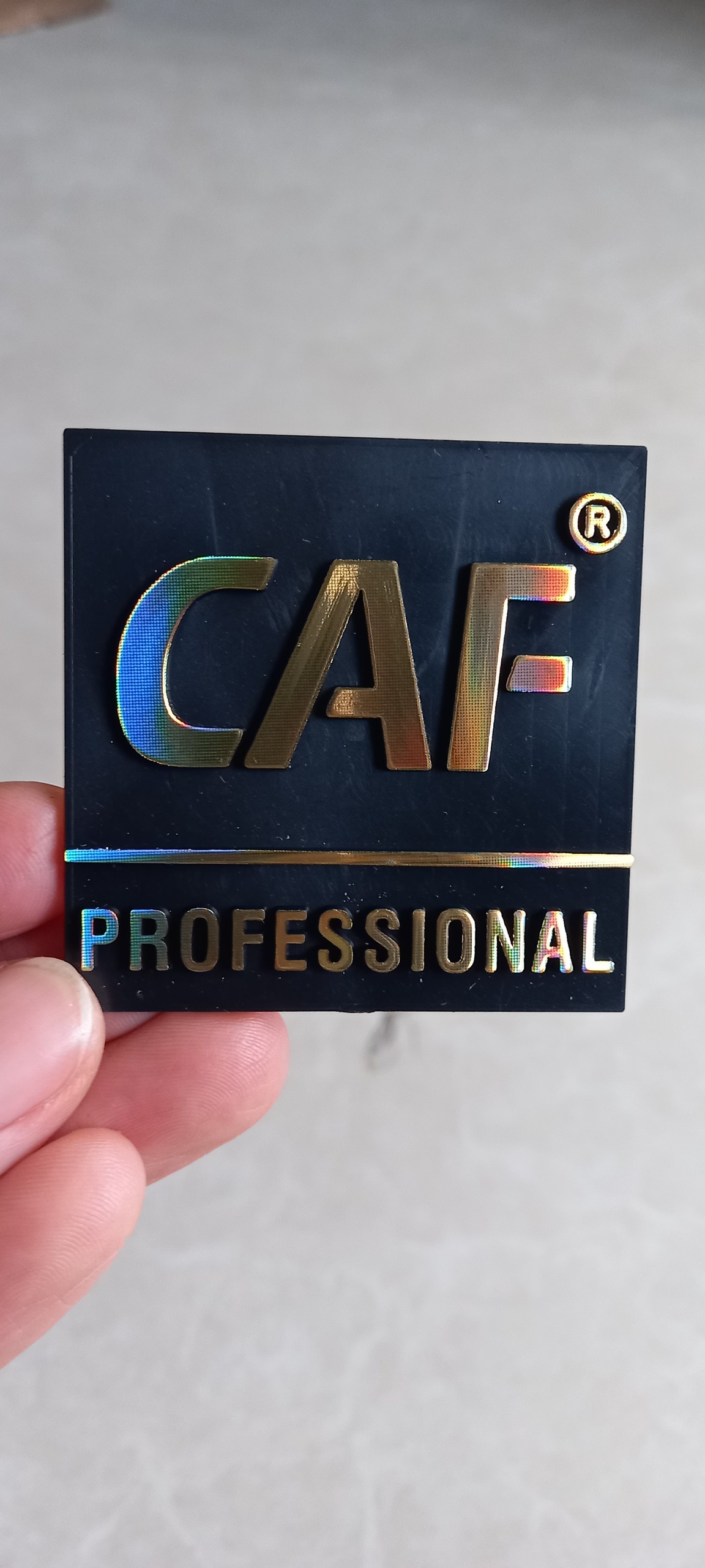 Tem Dán Thùng Loa CAF ( Vàng Crom 1 bộ 23k)