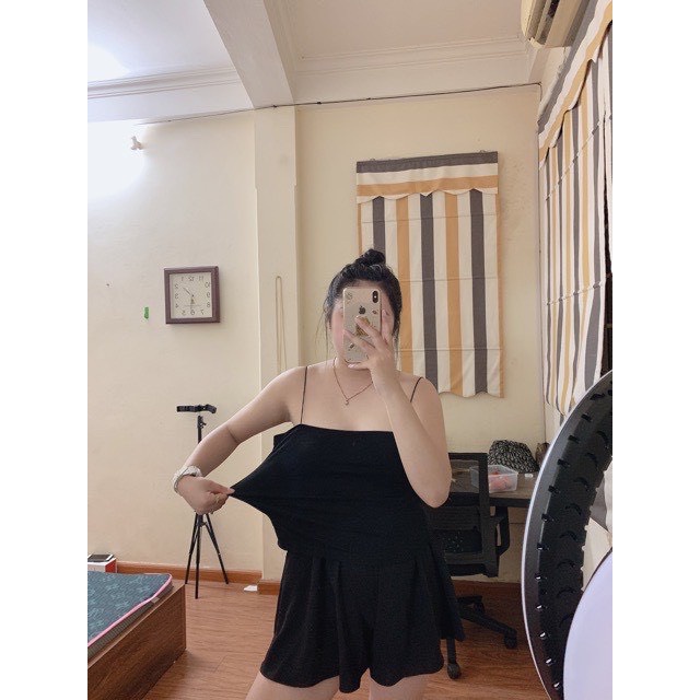Áo 2 Dây Sợi Bún Maii Thương BIGSIZE 60 100KG