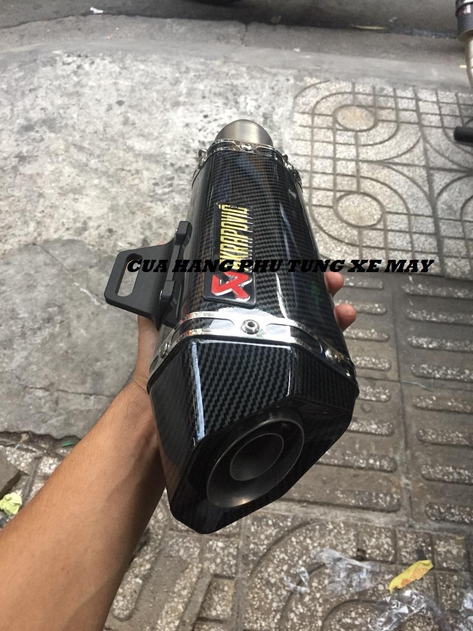 Lon pô Akrapovic A6 - Hàng nhập