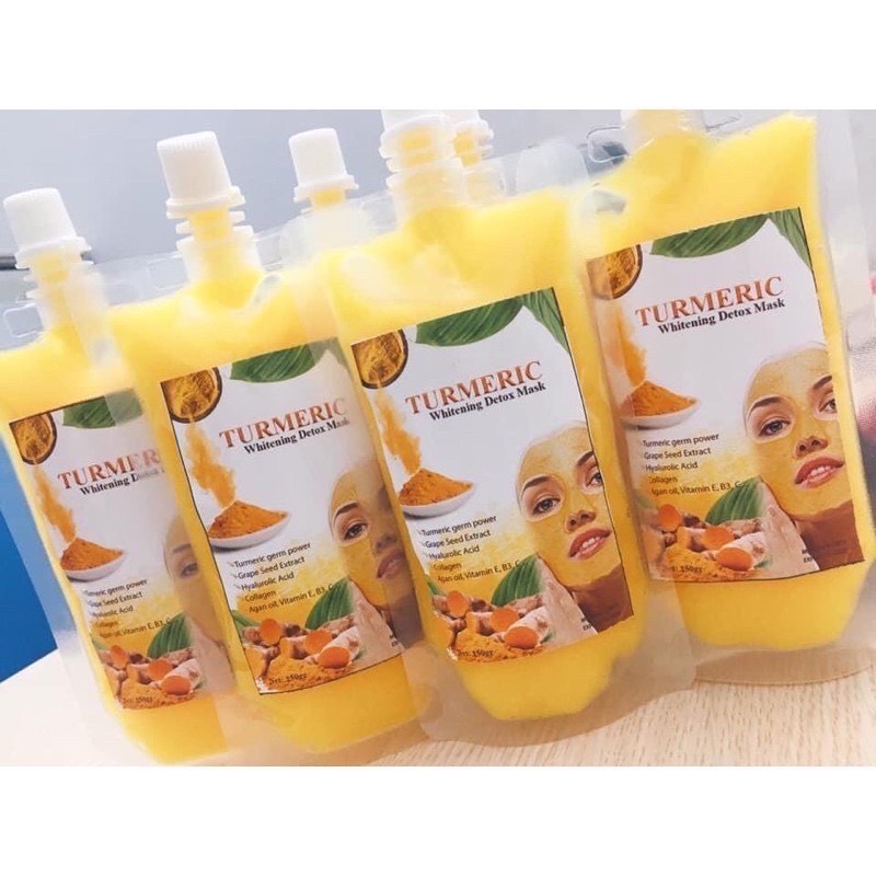 Mặt nạ Mầm NGhệ sủi bọt 150ml thải độc tố sạch da