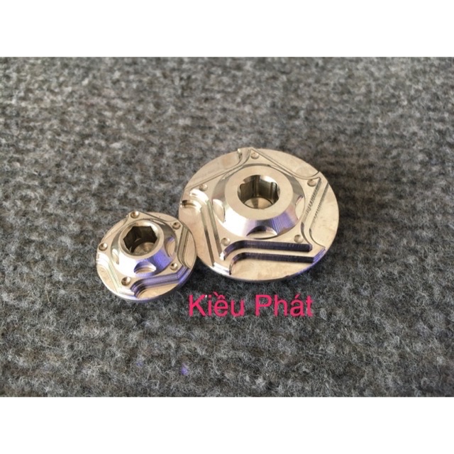 Ốc mâm lửa inox Salaya Honda Yamaha SuZuki