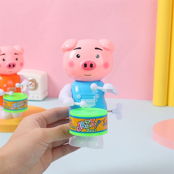Đồ Chơi Vặn Cót Lắc Lư Đánh Trống Siêu Vui Nhộn