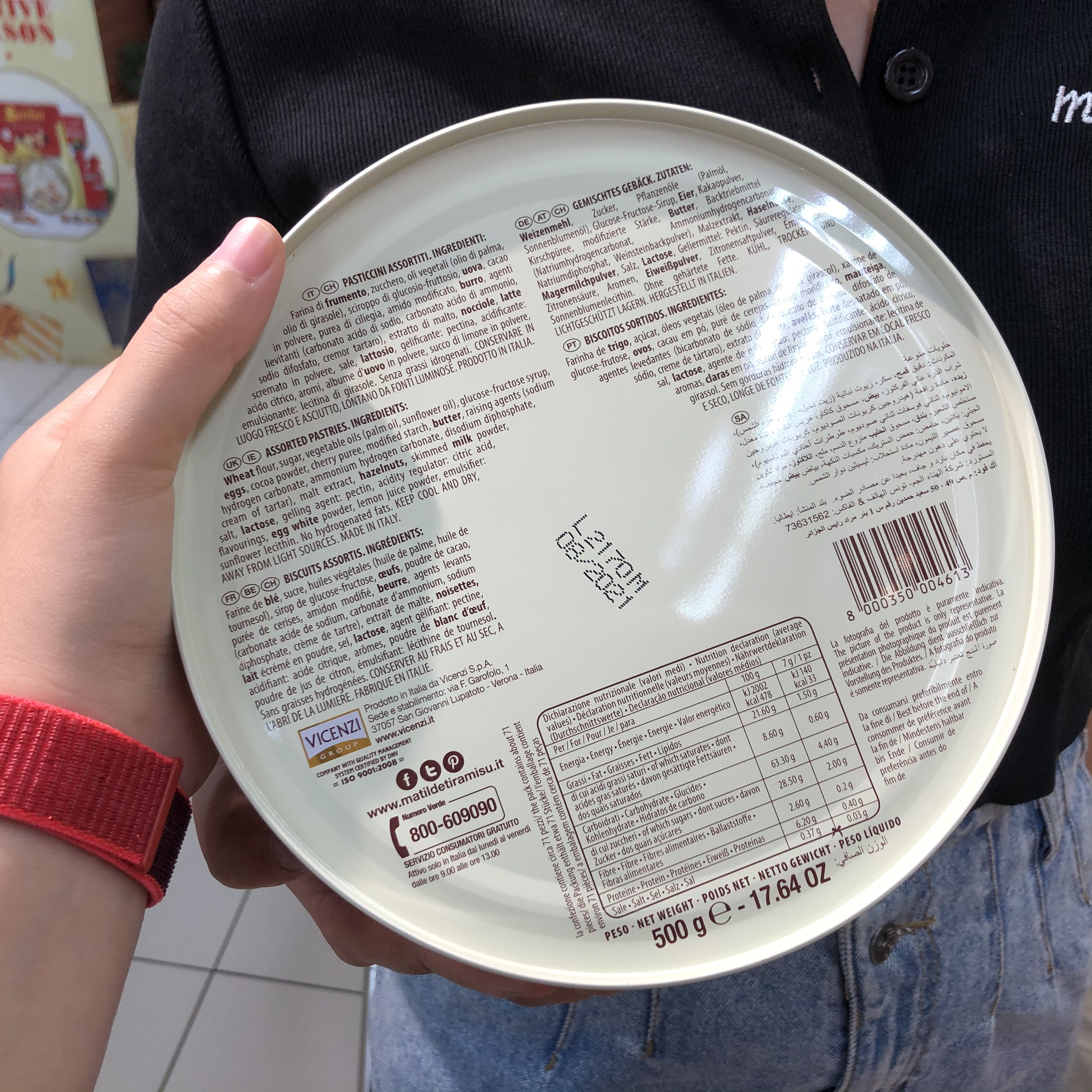 [HCM]BÁNH QUY Ý MINIOGLIE MATILDE VICENZI 500gr