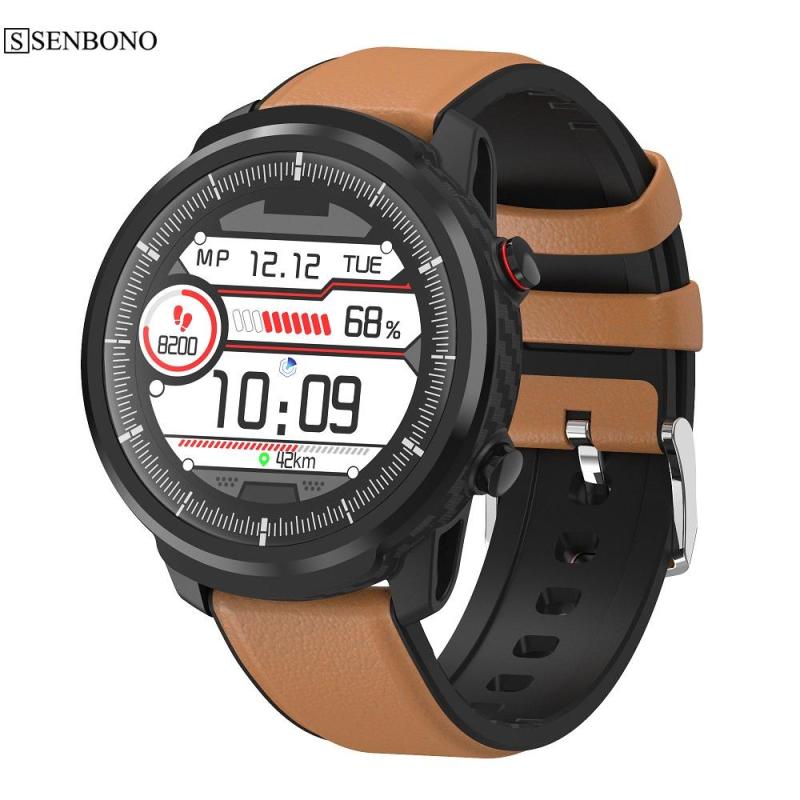 SENBONO S10 plus Full touch Smart Watch Men Women Sports Clock Heart Rate Monitor Smartwatch for IOS Android phone