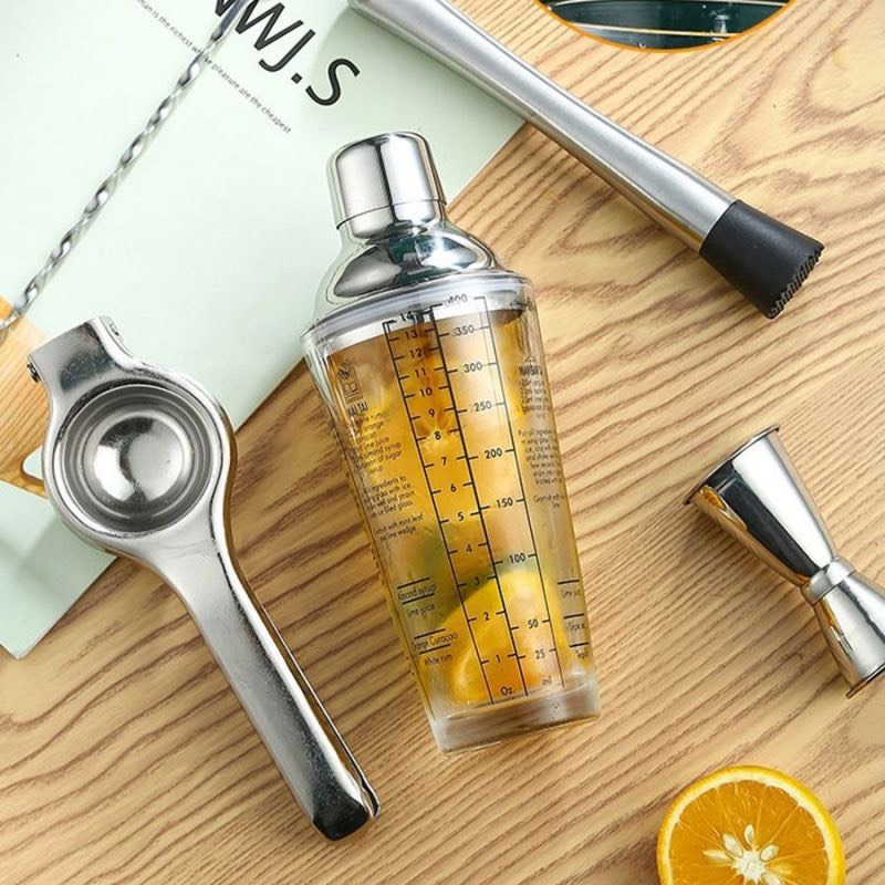 Bình Lắc Shaker Tthủy Tinh 450ml - Glass Shaker 450ml